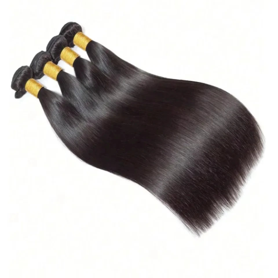 Straight Bundles 100% Human Hair Brazilian Virgin Hair