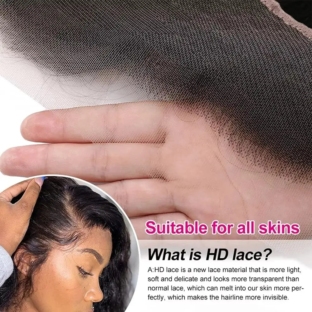 12A Lace HD Transparent Closure Human Hair