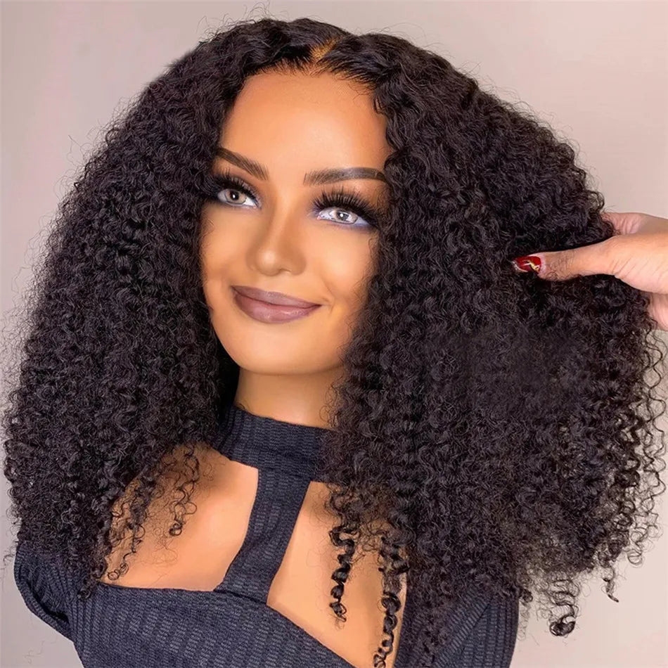 100% Glueless Wigs Human Hair Wigs Ready To Wear Bleached Knots